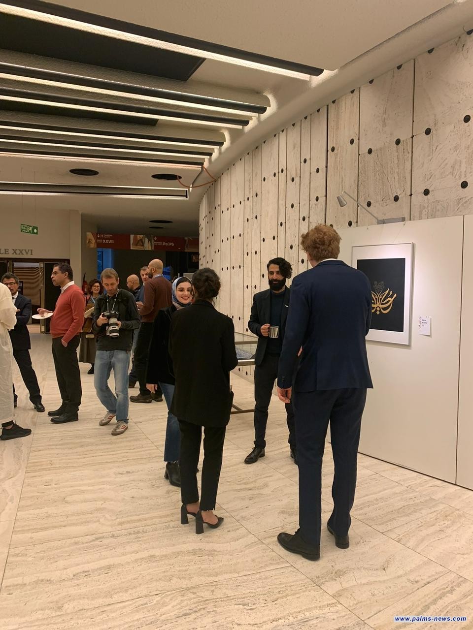 مريم التميمي تطلق معرضها "كلمة إلى العالم" في جني